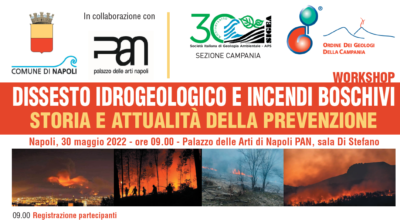 DISSESTO IDROGEOLOGICO E INCENDI BOSCHIVI<br>STORIA E ATTUALITÀ DELLA PREVENZIONE